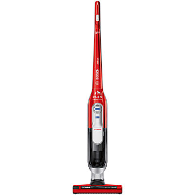 Bosch Athlet Proanimal BCH6PETGB 60-Minute Runtime Cordless Upright Vacuum Cleaner, Tornado Red